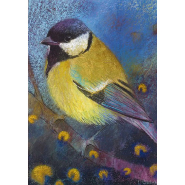 Postkarte Koolmees II (L. Botman)