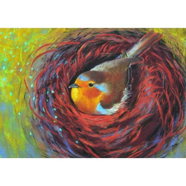 Postkarte Nestled (Loes Botman)