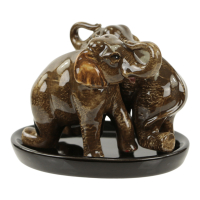 Peper en zoutstel keramiek olifant staand