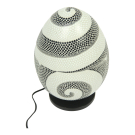 Lamp glasvezel spiraal ei stippen