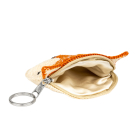 Portemonnee sleutelhanger gehaakt vos