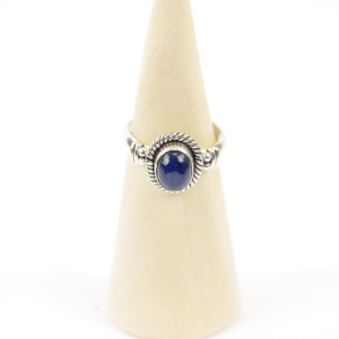 Ring, Silber, Mt. 59/19, Lapislazuli-1