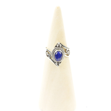Ring, Silber, Mt. 54/17, Lapislazuli
