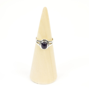 Ring, Silber, Mt. 54/17¼, Amethyst-4