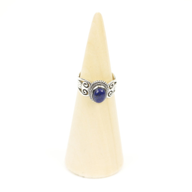 Ring, Silber, Mt. 54/17¼, Lapislazuli-7