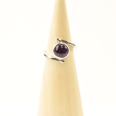 Ring, Silber, Mt. 60/19¼, Amethyst_M21
