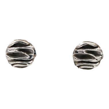 Oorsteker zilver RB277 bewerkt