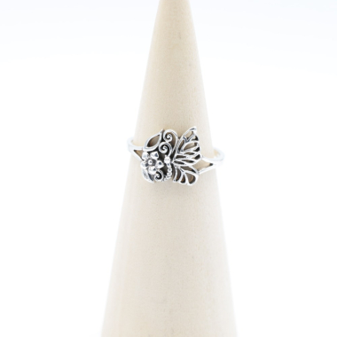 Ring Silber Mt. 8/57 Blume&Schmetterling SP3100