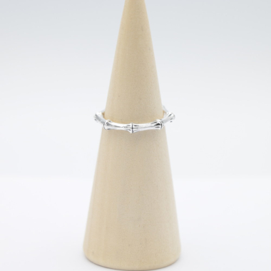 Ring zilver Mt. 10/62 Bamboe RB211