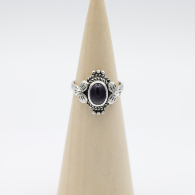 Ring zilver Mt. 7/55 Amethist HAS10