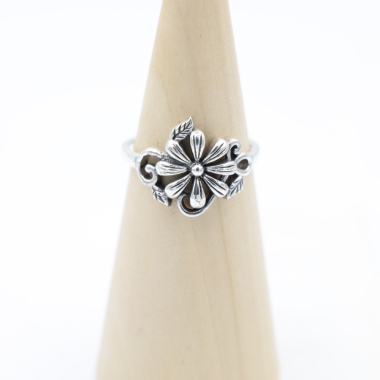 Ring zilver Mt. 8/57 Jugendstill SP3800