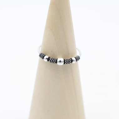 Ring zilver Mt. 6/52 E807