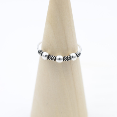 Ring zilver Mt. 6/52 E808