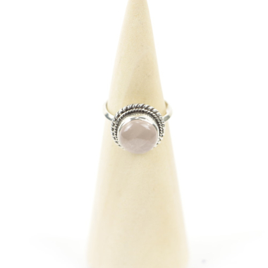 Ring zilver Mt. 10/62 Maansteen MQS443