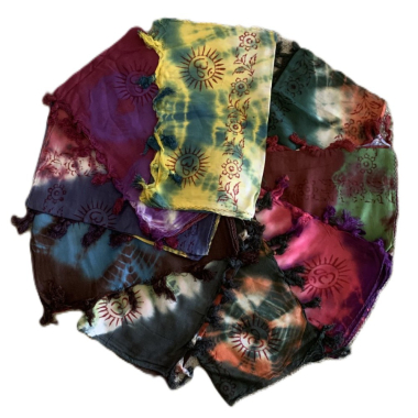 Ramnani Shawl Tie-Dye assorti