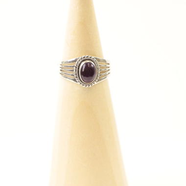 Ring Silber Mt. 7/55 Amethyst M0666