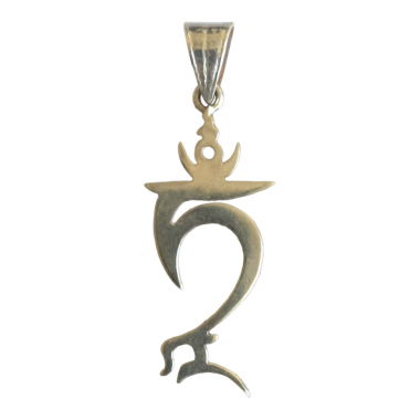 Silberanhänger TAM geschnitzt, klein