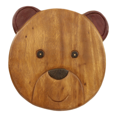Hocker Bär natur