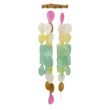 Mobiler Capiz-Kreis in Pastell