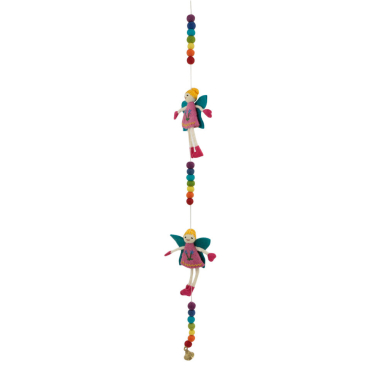 Hanger vilt fee?n roze/turquoise
