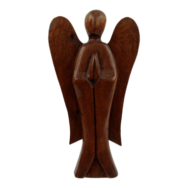 Statue wood angel L