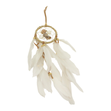 Traumfänger Muschel natur XS