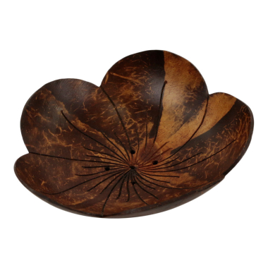 Wierookhouder kokosnoot bloem