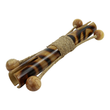 Rammelaar bamboe gevlamd effect