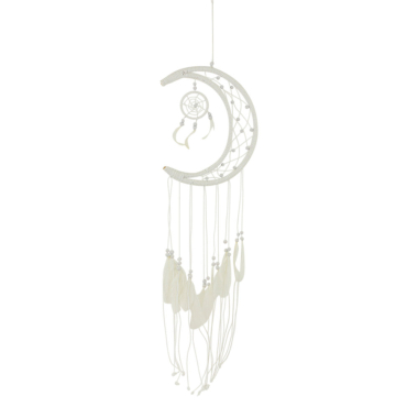 Traumfänger Mond weiß