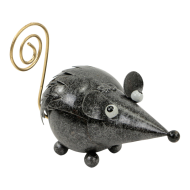 Cardholder metal mouse dark grey