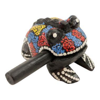 Guiro kikker stippen