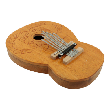 Karimba wood gitar shape