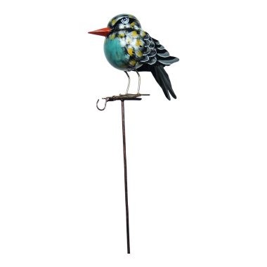 Gardenstick metal bird hook multicolor