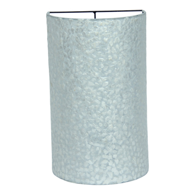 Wandlamp schelp stukjes wit incl. fitting