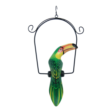 Hanger wood bird toucan