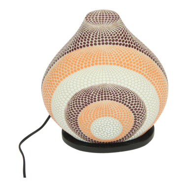 Lamp glasvezel cirkels stippen