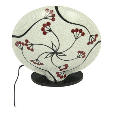 Lamp glasvezel bloesem stippen