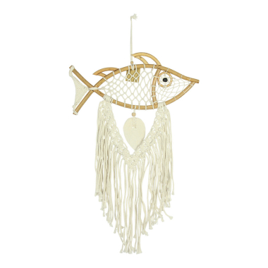 Dromenvanger macrame vis