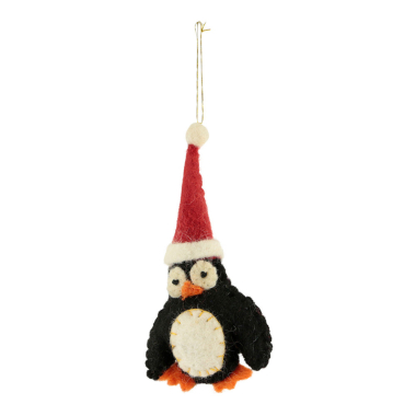 Ornament felt christmas penguin
