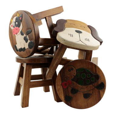 Krukje hout assorti
