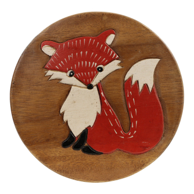Krukje hout vos rood