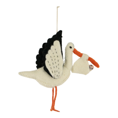 Ornament vilt ooievaar