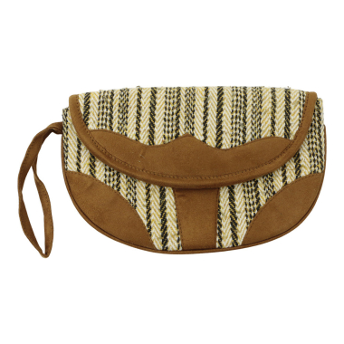 Pouch cotton beige