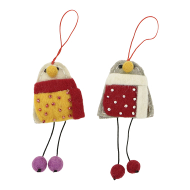 Ornament vilt kerst pop jurk set2
