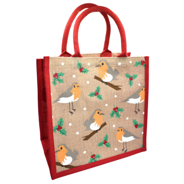 Tas jute roodborstjes