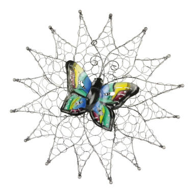 Wanddeco Wired Web Kupu Kupu
