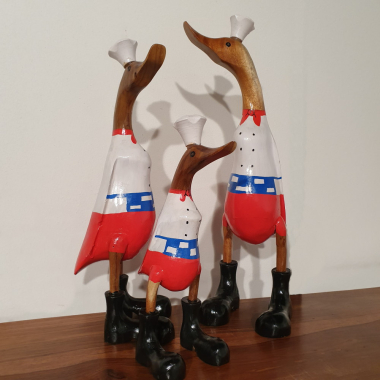 Houten eend, Cook 40 cm