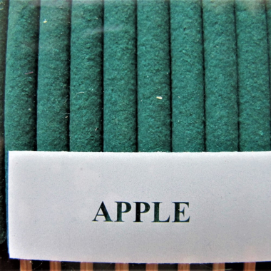 Wierook, 10 stokjes 16+7 cm, Apple