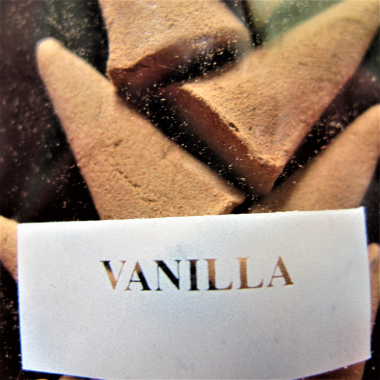 Wierook, 10 kegeltjes, Vanilla