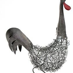 Metalen Haan "Krul" 60 cm